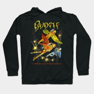 Budgie Band If I Were Brittania I'd Waive The Rules Hoodie